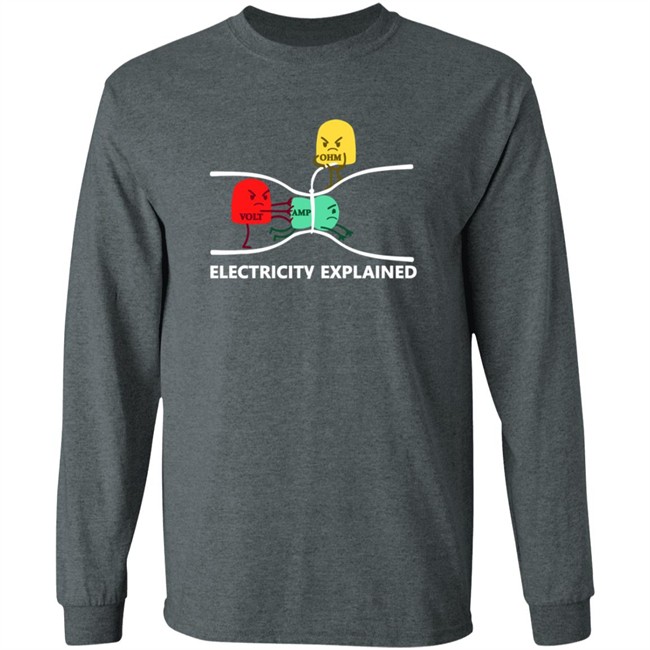 Electricity Explained T Shirt Electricity Explained T Shirt