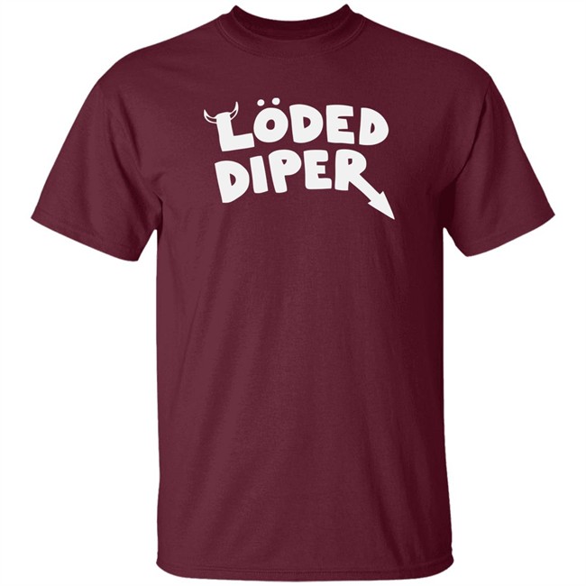 Loded Diper Shirt Diary Of A Wimpy Kids Loded Diper Black T Shirt Loded Diper Shirt Diary Of A Wimpy Kids Loded Diper Black T Shirt