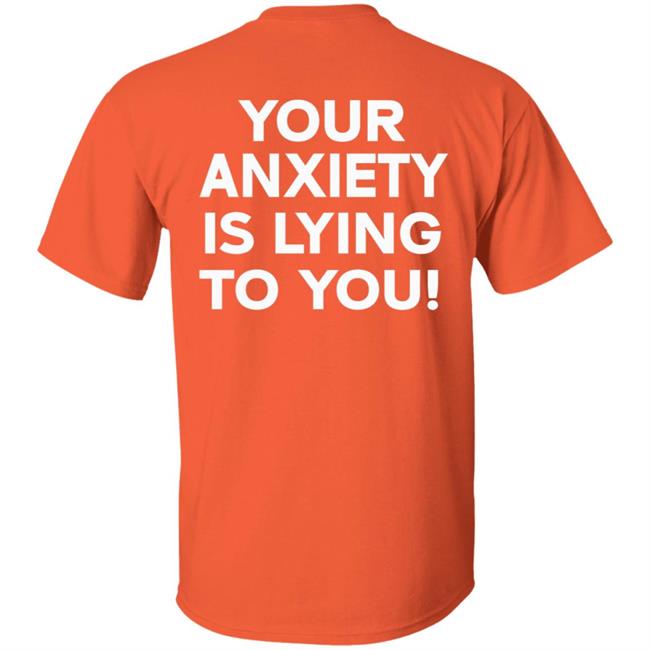 Your Anxiety Is Lying To You Hoodie WNRS Black Hoodie Sweatshirt Your Anxiety Is Lying To You Hoodie WNRS Black Hoodie Sweatshirt