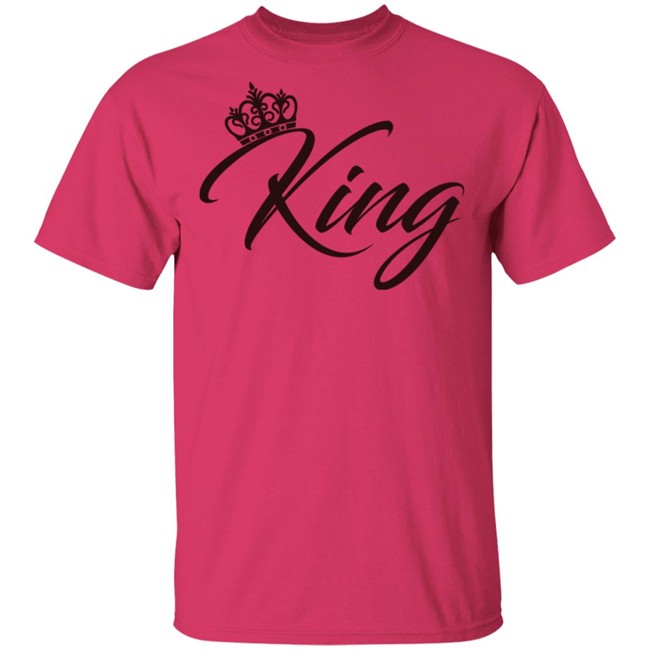 King Or Queen Design Valentine's Matching Shirts King Or Queen Design Valentine's Matching Shirts