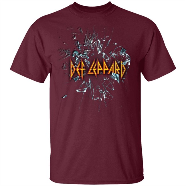 Def Leppard Graphic Band Tee Black Shirt Def Leppard Graphic Band Tee Black Shirt