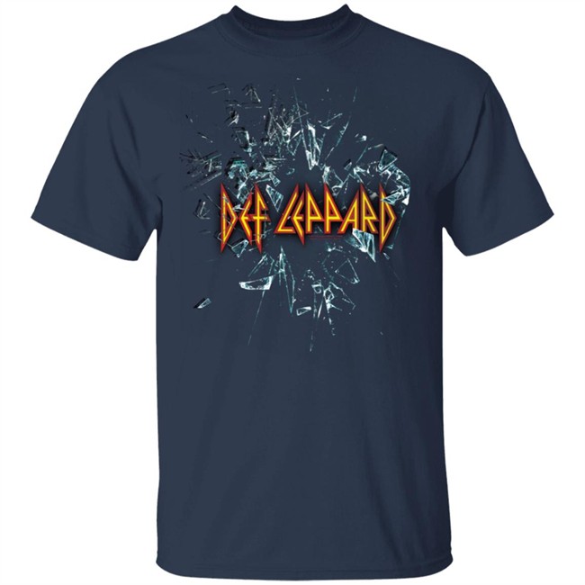 Def Leppard Graphic Band Tee Black Shirt Def Leppard Graphic Band Tee Black Shirt