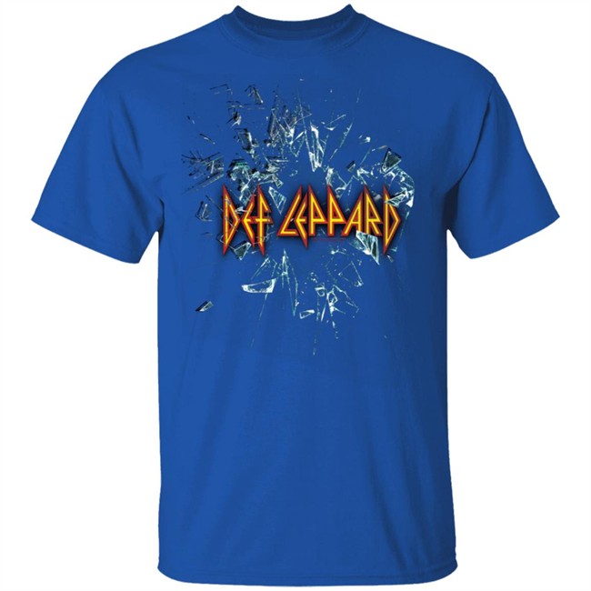 Def Leppard Graphic Band Tee Black Shirt Def Leppard Graphic Band Tee Black Shirt