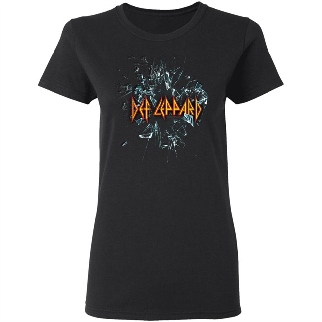 Def Leppard Graphic Band Tee Black Shirt Def Leppard Graphic Band Tee Black Shirt