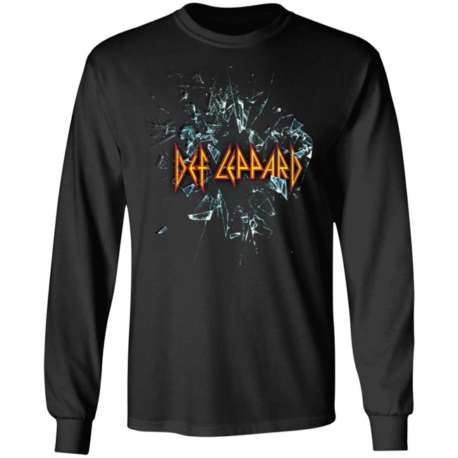 Def Leppard Graphic Band Tee Black Shirt Def Leppard Graphic Band Tee Black Shirt