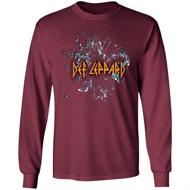 Def Leppard Graphic Band Tee Black Shirt Def Leppard Graphic Band Tee Black Shirt
