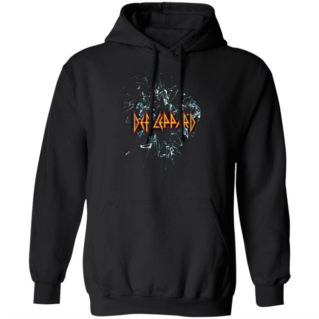 Def Leppard Graphic Band Tee Black Shirt Def Leppard Graphic Band Tee Black Shirt