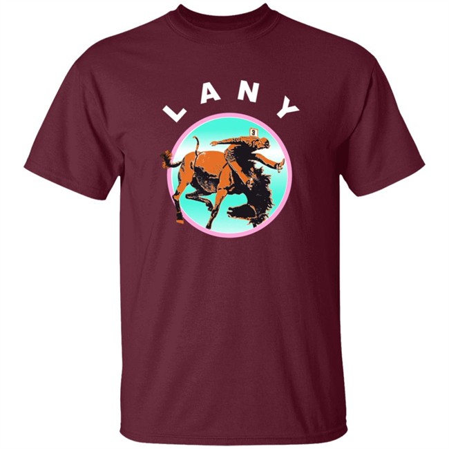 Lany Merch Cropped Rodeo T Shirt Lany Merch Cropped Rodeo T Shirt