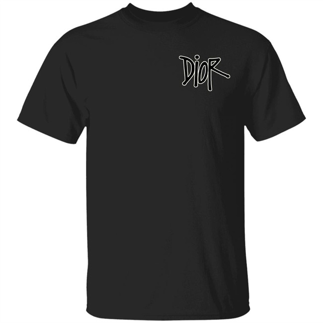 Dior Dior And Shawn Shirt Dior And Shawn Black T Shirt