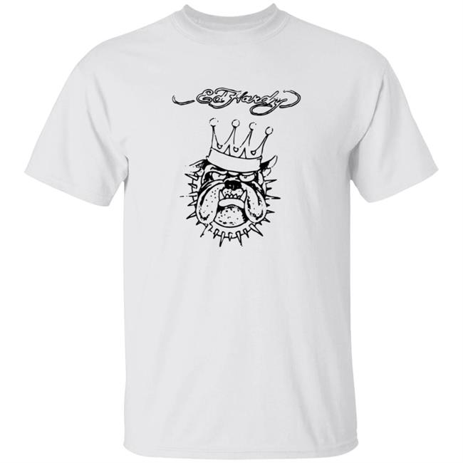Ed Hardy Merch Store Bulldog Archive T Shirt