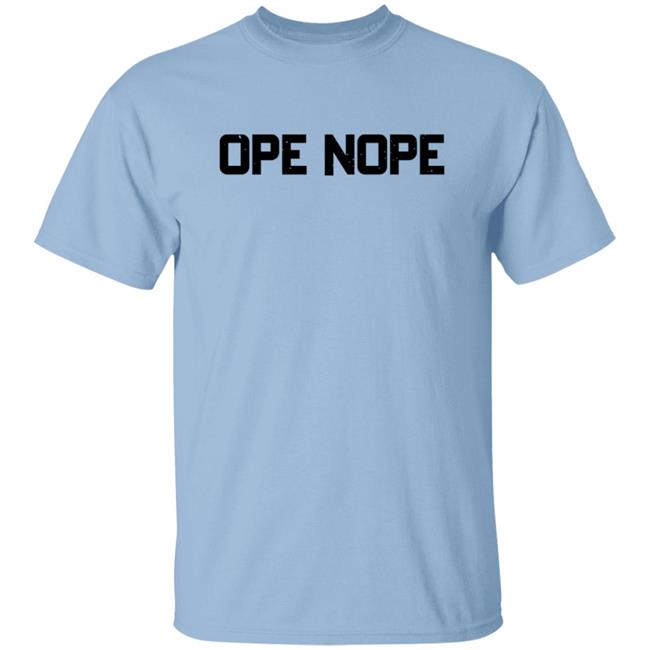 Manitowo Minute Merch Ope Nope Tee Ambient Inks Manitowo Minute Merch Ope Nope Tee Ambient Inks