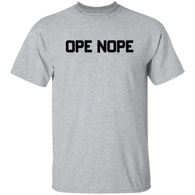 Manitowo Minute Merch Ope Nope Tee Ambient Inks Manitowo Minute Merch Ope Nope Tee Ambient Inks