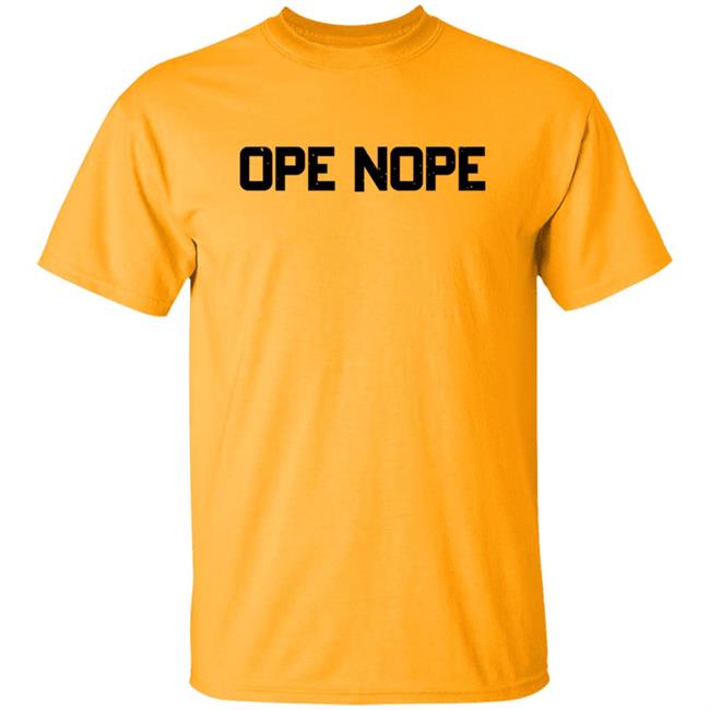 Manitowo Minute Merch Ope Nope Tee Ambient Inks Manitowo Minute Merch Ope Nope Tee Ambient Inks