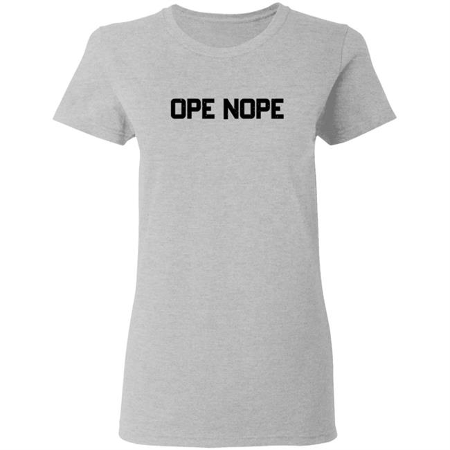 Manitowo Minute Merch Ope Nope Tee Ambient Inks Manitowo Minute Merch Ope Nope Tee Ambient Inks