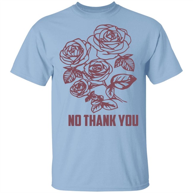 No Thank You Pink Flower Tee Shirts No Thank You Pink Flower Tee Shirts