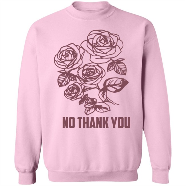 No Thank You Pink Flower Tee Shirts No Thank You Pink Flower Tee Shirts