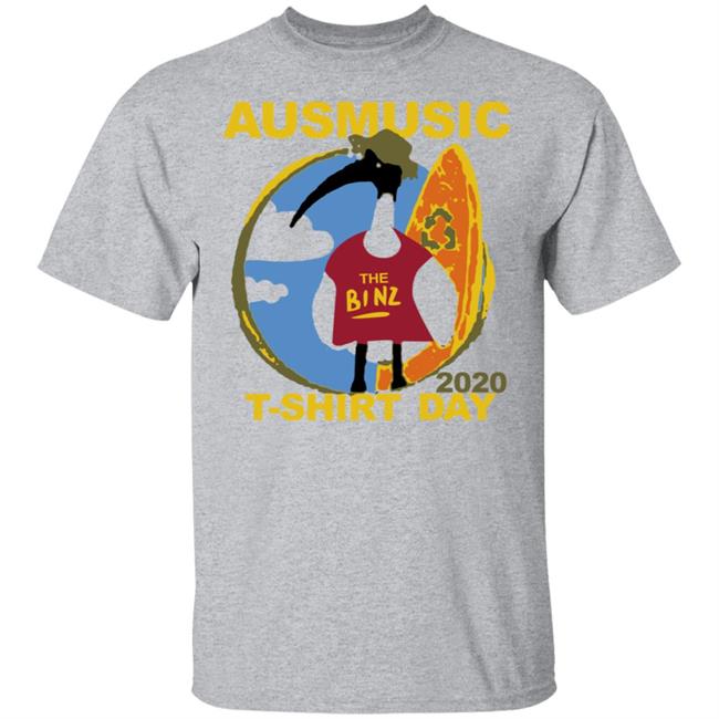 Save The Date Ausmusic T Shirt Day 2020 Logo Save The Date Ausmusic T Shirt Day 2020 Logo