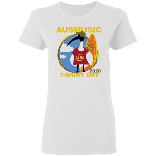 Save The Date Ausmusic T Shirt Day 2020 Logo Save The Date Ausmusic T Shirt Day 2020 Logo