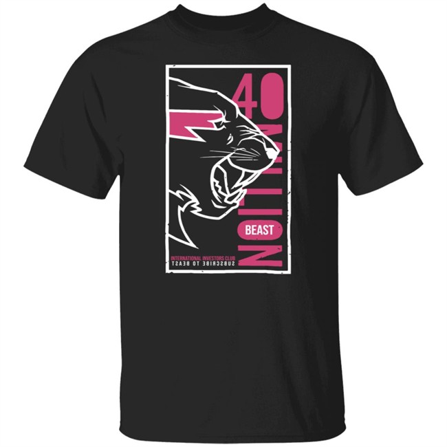 Mr Beast Merch 40 Million Shirt