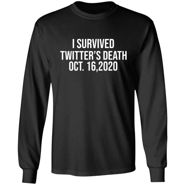I Survived Twitter Death Shirt I Survived Twitter Death Shirt