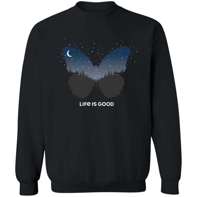 Life Is Good Celestial Butterfly Cool Shirt Celestial Butterfly Cool Life Is Good Black T Shirt Life Is Good Celestial Butterfly Cool Shirt Celestial Butterfly Cool Life Is Good Black T Shirt