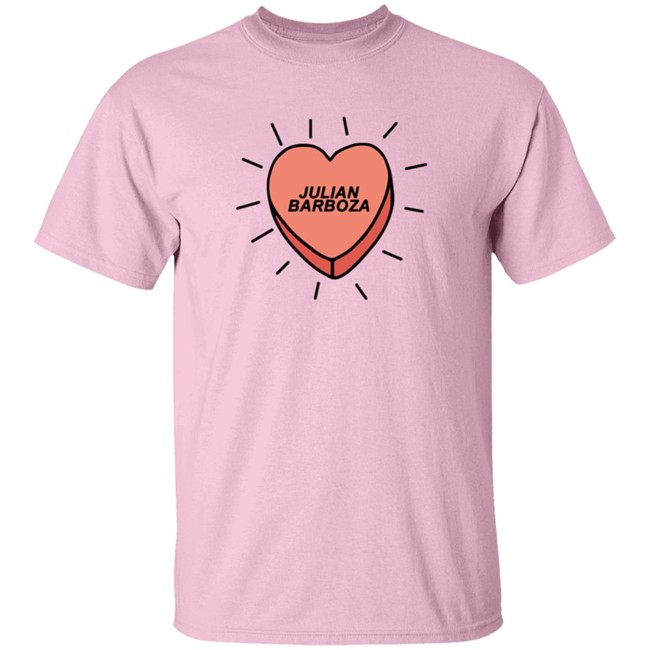 Julian Barboza Merch The Julian Barboza Pink Hooded Sweatshirt Julian Barboza Merch The Julian Barboza Pink Hooded Sweatshirt