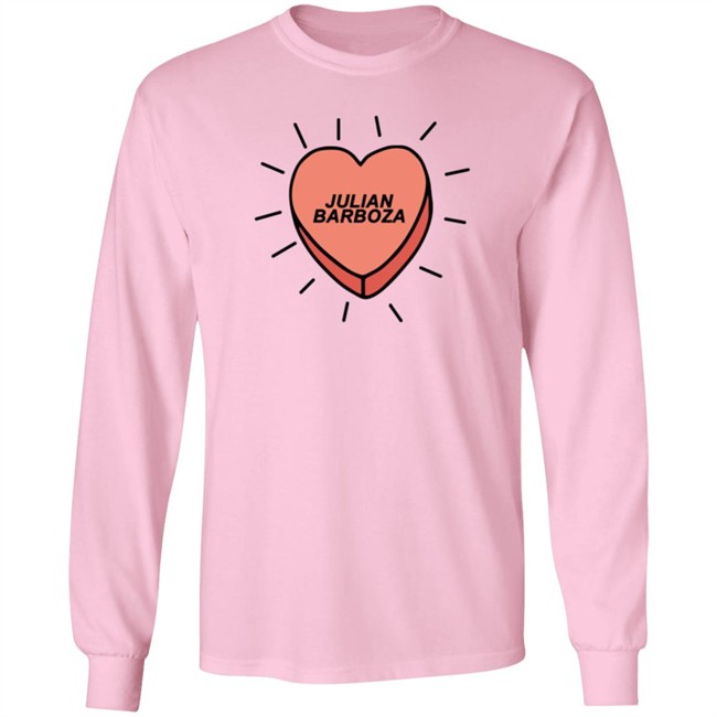 Julian Barboza Merch The Julian Barboza Pink Hooded Sweatshirt Julian Barboza Merch The Julian Barboza Pink Hooded Sweatshirt