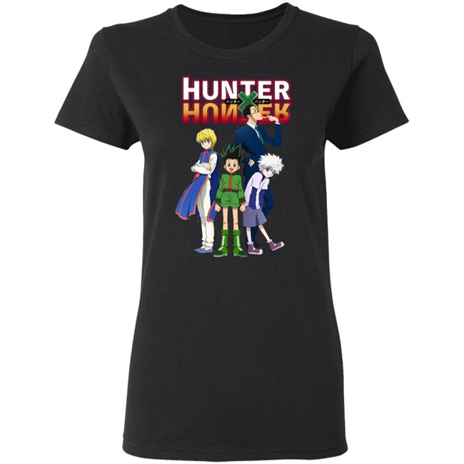 Hunter X Hunter Cartoon Anime 2011 Gray Shirt Hunter X Hunter Cartoon Anime 2011 Gray Shirt