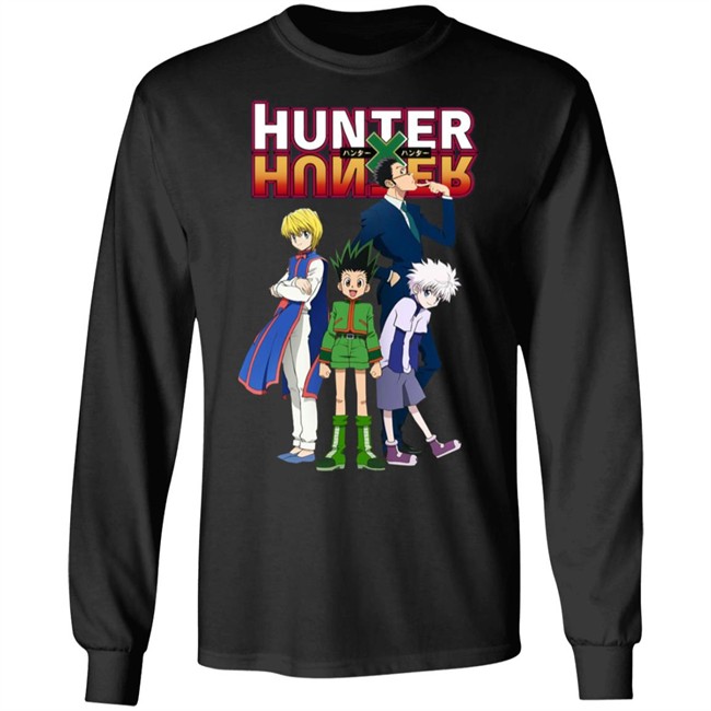 Hunter X Hunter Cartoon Anime 2011 Gray Shirt Hunter X Hunter Cartoon Anime 2011 Gray Shirt