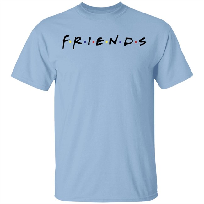 Popfunk Friends TV Show Logo White T Shirt Popfunk Friends TV Show Logo White T Shirt