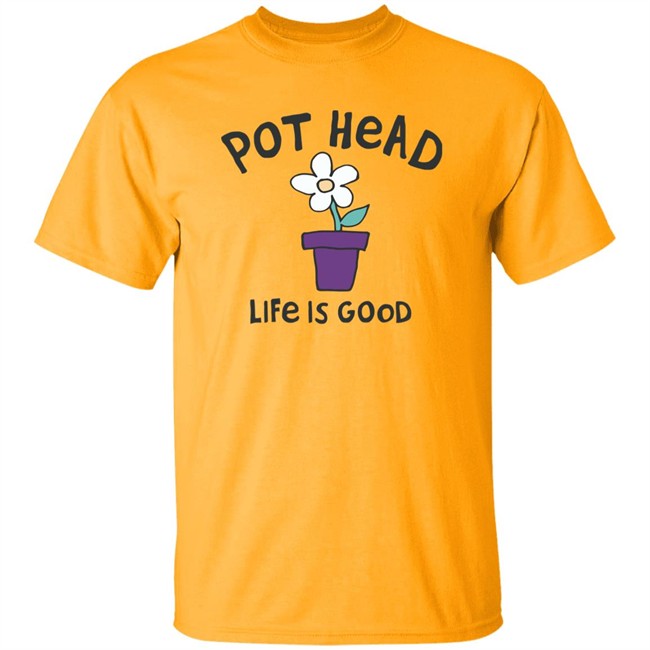 Life Is Good Pot Head Flower Shirt Pot Head Flower Life Is Good Blue T Shirt Life Is Good Pot Head Flower Shirt Pot Head Flower Life Is Good Blue T Shirt