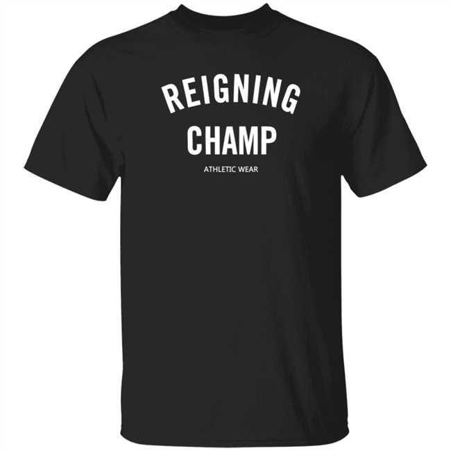 Reigning Champ Hoodie Reigning Champ Gym Logo Pullover Hoodie Sweatshirt Black White