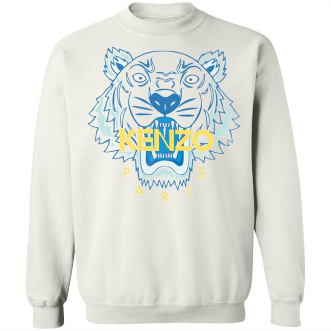 Kenzo Shirt TIger Kenzo Paris White T Shirt Kenzo Shirt TIger Kenzo Paris White T Shirt