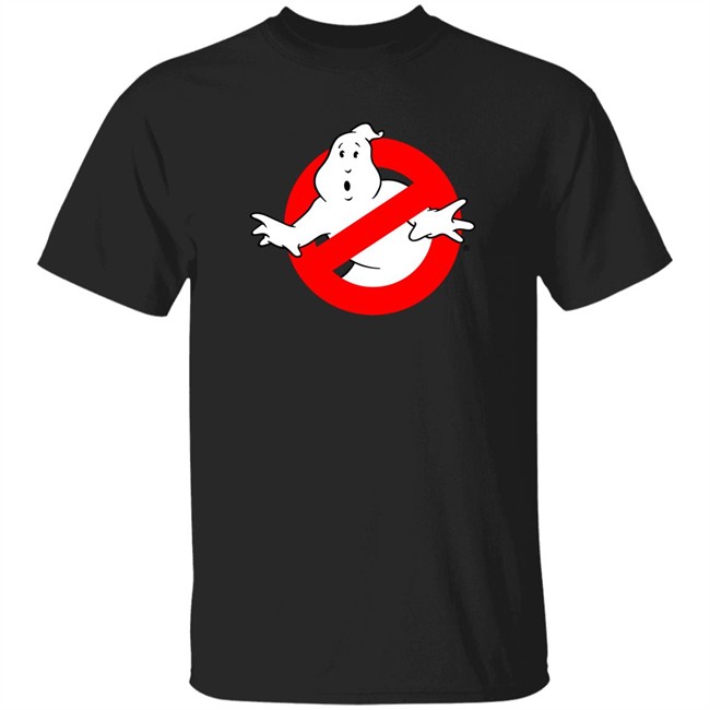 Ghostbusters Shirt Ripple Junction Ghostbusters Distressed No Ghost No Type Adult Black T-Shirt