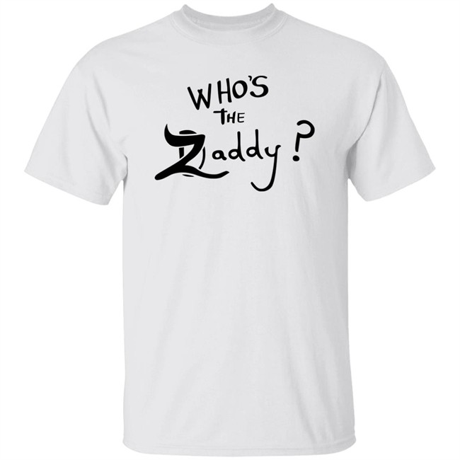 Musictoday Zaddy Limited Edition Illustrated Shirt Zaddy Limited Edition Illustrated Musictoday White T Shirt