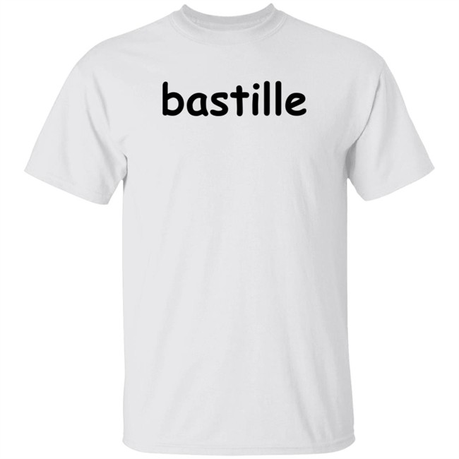 Joywave Merch Bastille - Comic Sans Bootleg Tee Limited Edition