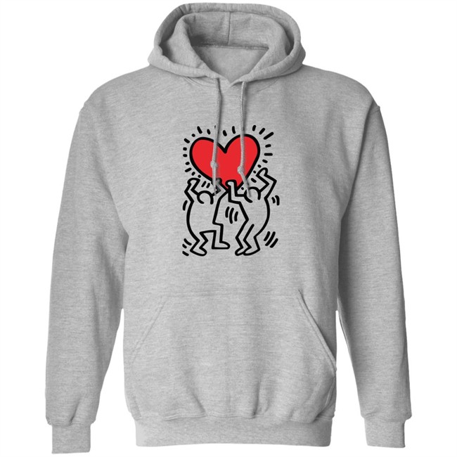 Keith Haring Pop Shop Holding Heart Shirt Holding Heart Keith Haring Pop Shop White T Shirt Keith Haring Pop Shop Holding Heart Shirt Holding Heart Keith Haring Pop Shop White T Shirt
