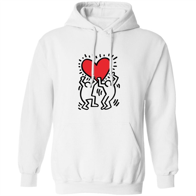 Keith Haring Pop Shop Holding Heart Shirt Holding Heart Keith Haring Pop Shop White T Shirt Keith Haring Pop Shop Holding Heart Shirt Holding Heart Keith Haring Pop Shop White T Shirt