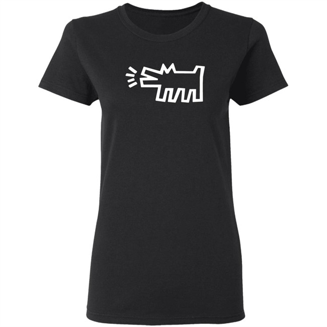 Keith Haring Pop Shop Barking Dog T Shirt Barking Dog Keith Haring Pop Shop Black Shirts Keith Haring Pop Shop Barking Dog T Shirt Barking Dog Keith Haring Pop Shop Black Shirts