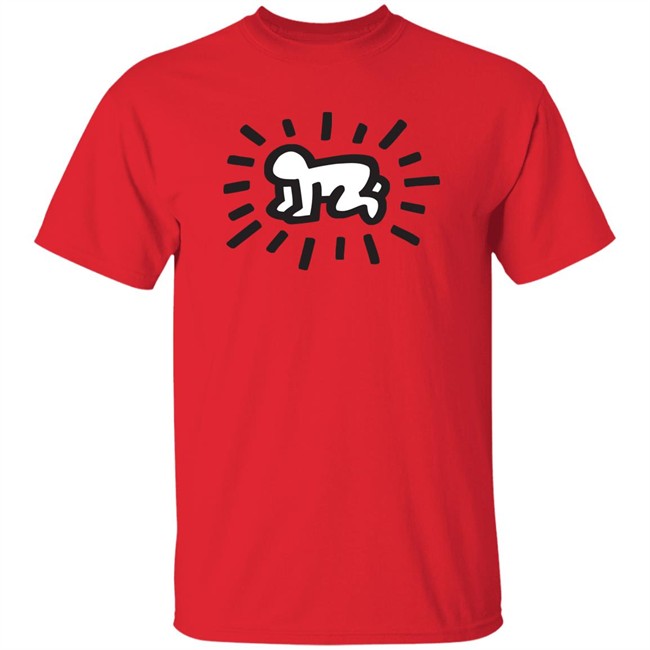 Keith Haring Pop Shop Baby T Shirt Baby Keith Haring Pop Shop Red Shirts Keith Haring Pop Shop Baby T Shirt Baby Keith Haring Pop Shop Red Shirts
