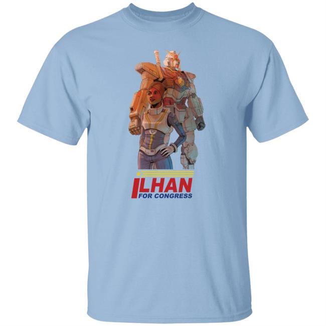 Ilhan Omar Gundam Pilot by Ben Sawyer Shirt Ilhan Omar Gundam Pilot by Ben Sawyer Shirt