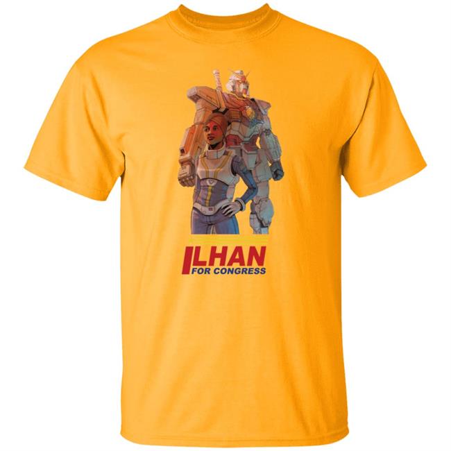 Ilhan Omar Gundam Pilot by Ben Sawyer Shirt Ilhan Omar Gundam Pilot by Ben Sawyer Shirt