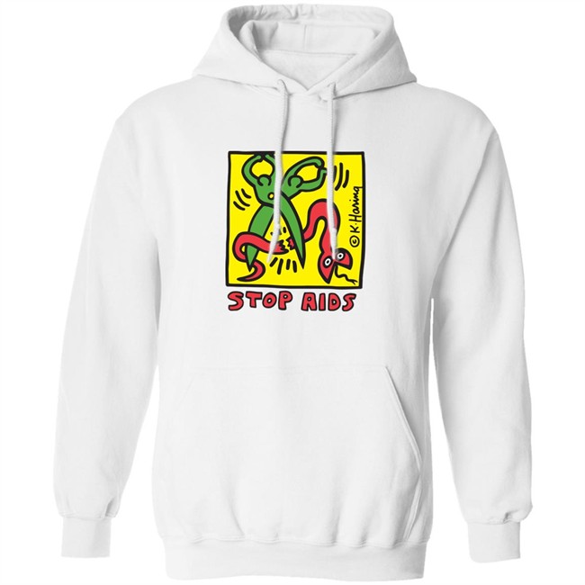 Keith Haring Pop Shop Stop Aids T Shirt Stop Aids Keith Haring Pop Shop White Shirts Keith Haring Pop Shop Stop Aids T Shirt Stop Aids Keith Haring Pop Shop White Shirts