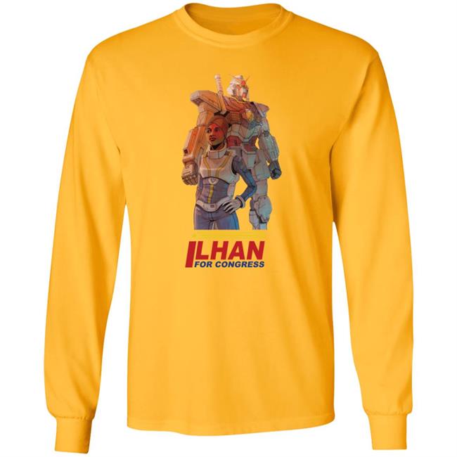 Ilhan Omar Gundam Pilot by Ben Sawyer Shirt Ilhan Omar Gundam Pilot by Ben Sawyer Shirt