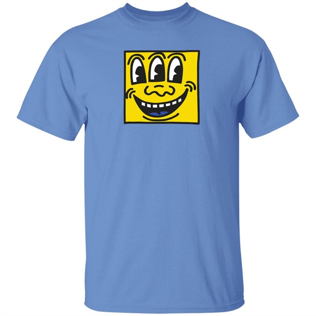 Keith Haring Pop Shop Three Eyed Face T Shirt Three Eyed Face Keith Haring Pop Shop White Shirts Keith Haring Pop Shop Three Eyed Face T Shirt Three Eyed Face Keith Haring Pop Shop White Shirts