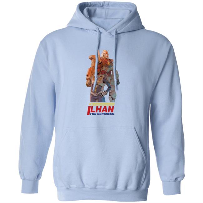 Ilhan Omar Gundam Pilot by Ben Sawyer Shirt Ilhan Omar Gundam Pilot by Ben Sawyer Shirt