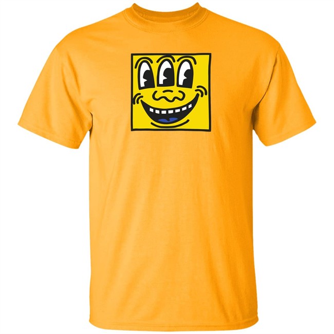 Keith Haring Pop Shop Three Eyed Face T Shirt Three Eyed Face Keith Haring Pop Shop White Shirts Keith Haring Pop Shop Three Eyed Face T Shirt Three Eyed Face Keith Haring Pop Shop White Shirts