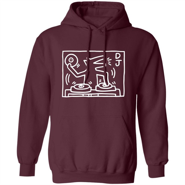 Keith Haring Pop Shop Dj Dog Hoodie Dj Dog Keith Haring Pop Shop Black Hooded Sweatshirt Keith Haring Pop Shop Dj Dog Hoodie Dj Dog Keith Haring Pop Shop Black Hooded Sweatshirt