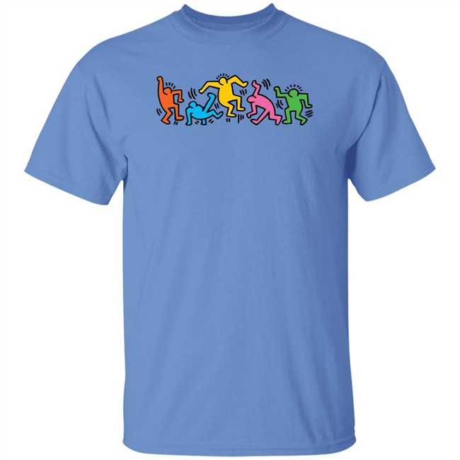 Keith Haring Pop Shop Five Dancers Shirt Five Dancers Keith Haring Pop Shop White Shirt Keith Haring Pop Shop Five Dancers Shirt Five Dancers Keith Haring Pop Shop White Shirt