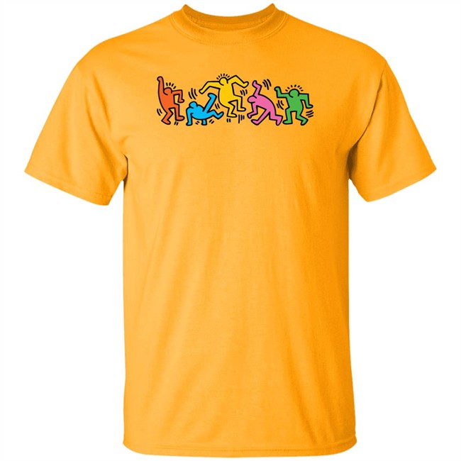 Keith Haring Pop Shop Five Dancers Shirt Five Dancers Keith Haring Pop Shop White Shirt Keith Haring Pop Shop Five Dancers Shirt Five Dancers Keith Haring Pop Shop White Shirt